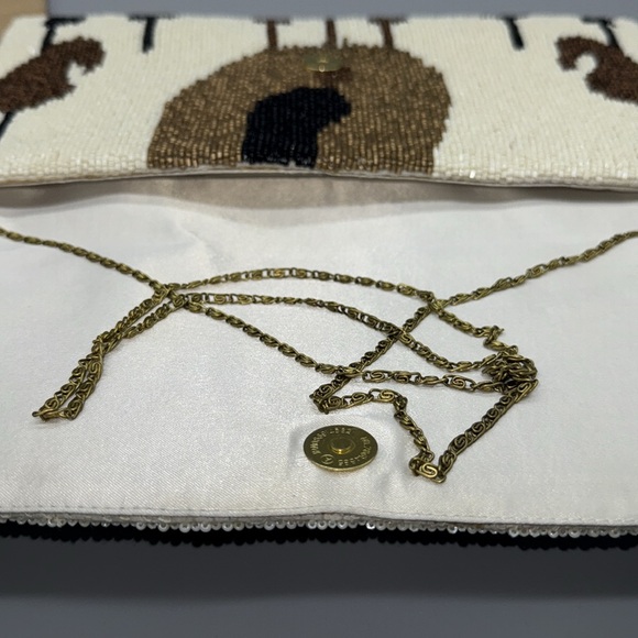 MOYNA BEADED ENVELOPE CLUTCH